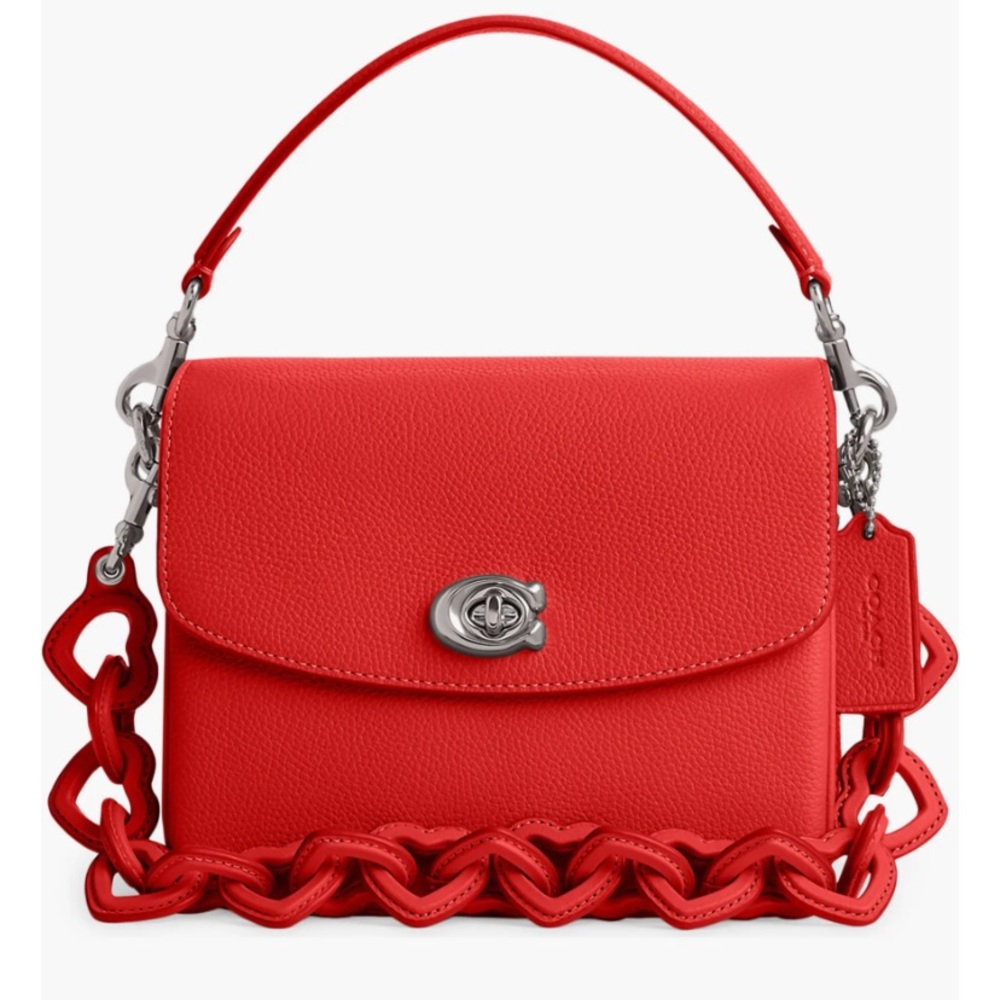 Coach Cassie 19 Heart Strap Crossbody